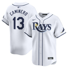 Junior Caminero Tampa Bay Rays Nike Youth Home Limited Player Jersey - MLB