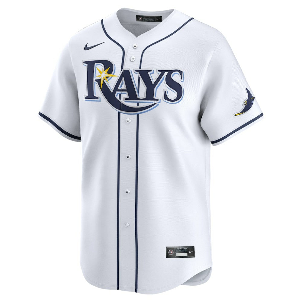 Junior Caminero Tampa Bay Rays Nike Youth Home Limited Player Jersey - MLB