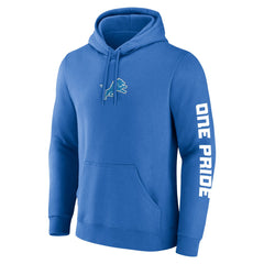 Detroit Lions One Pride Hoodie Blue | Fanatics