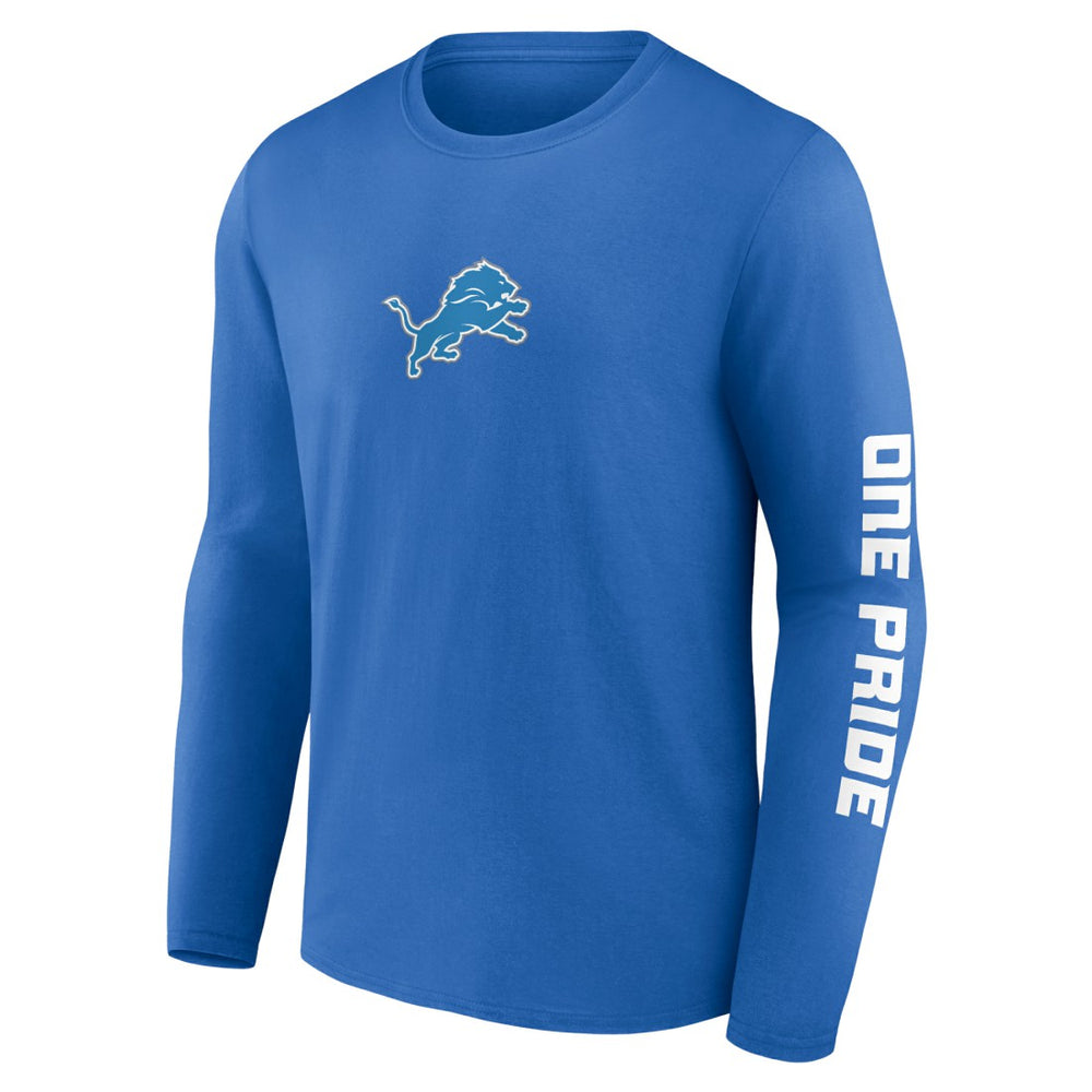 Detroit Lions One Pride Long Sleeve T-Shirt Blue | Fanatics