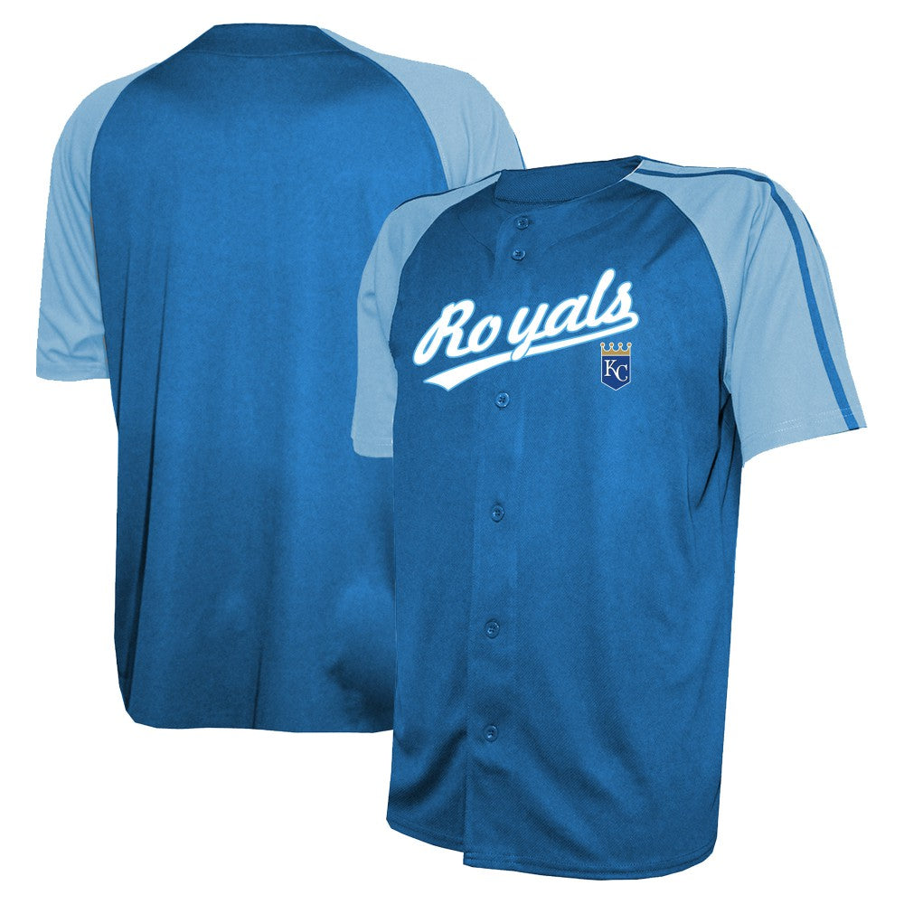 Kansas City Royals Stitches Team Raglan Jersey - MLB