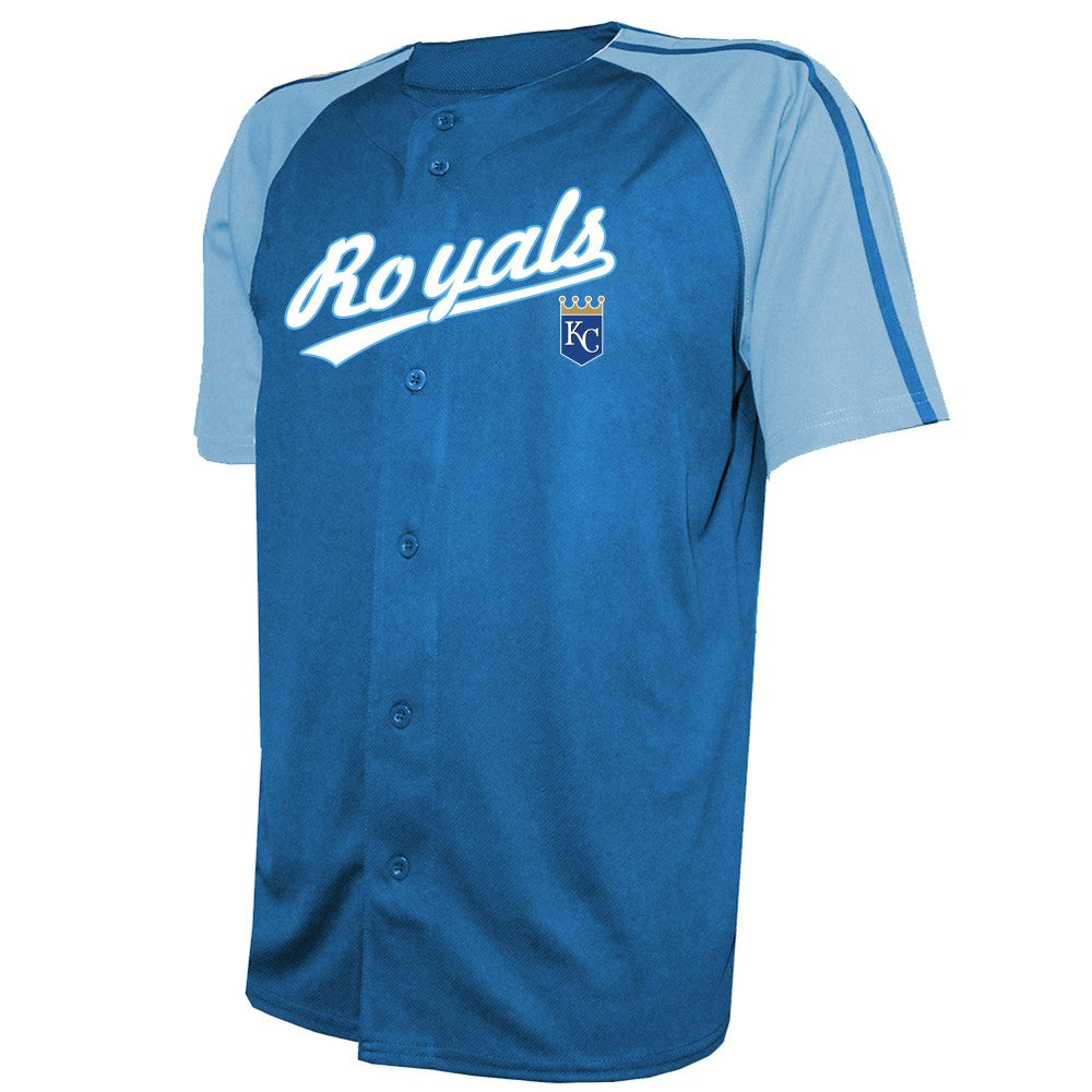 Kansas City Royals Stitches Team Raglan Jersey - MLB