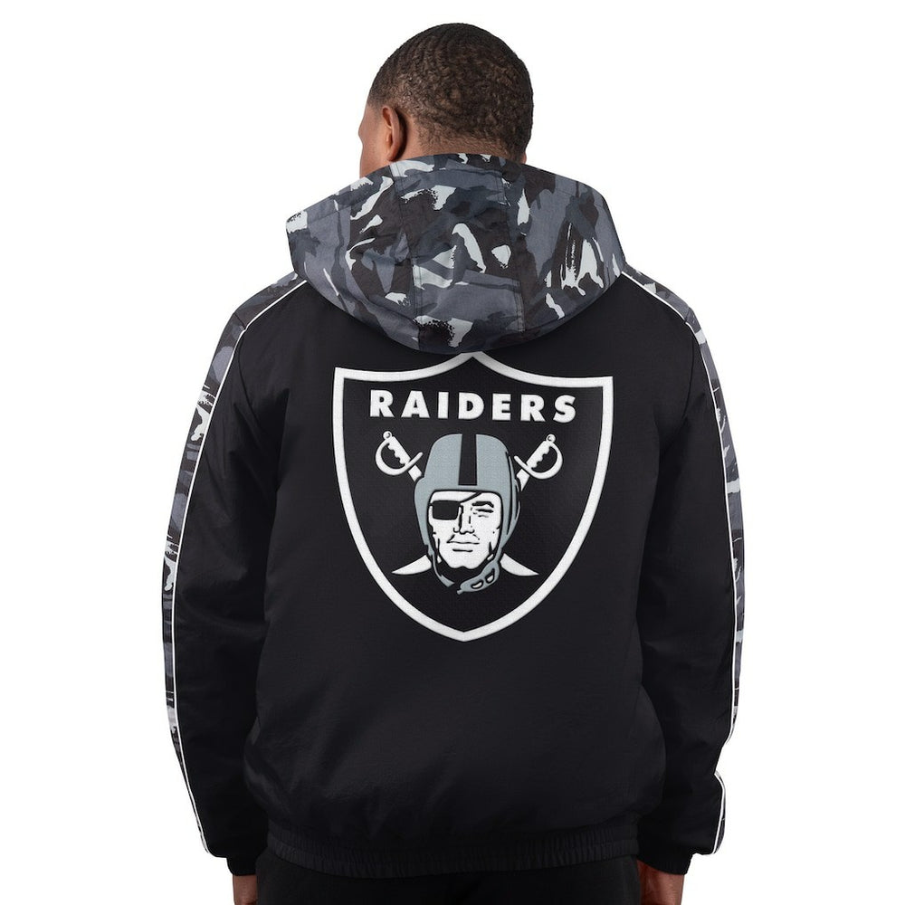 Las Vegas Raiders Starter Thursday Night Gridiron Full-Zip Jacket Black | NFL