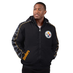 Pittsburgh Steelers Starter Thursday Night Gridiron Full-Zip Jacket Black | NFL