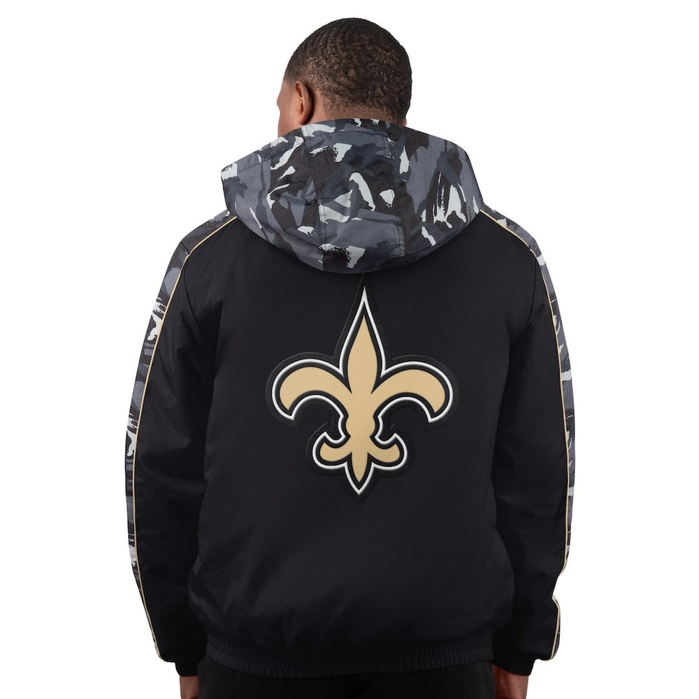 New Orleans Saints Starter Thursday Night Gridiron Full-Zip Jacket Black | NFL