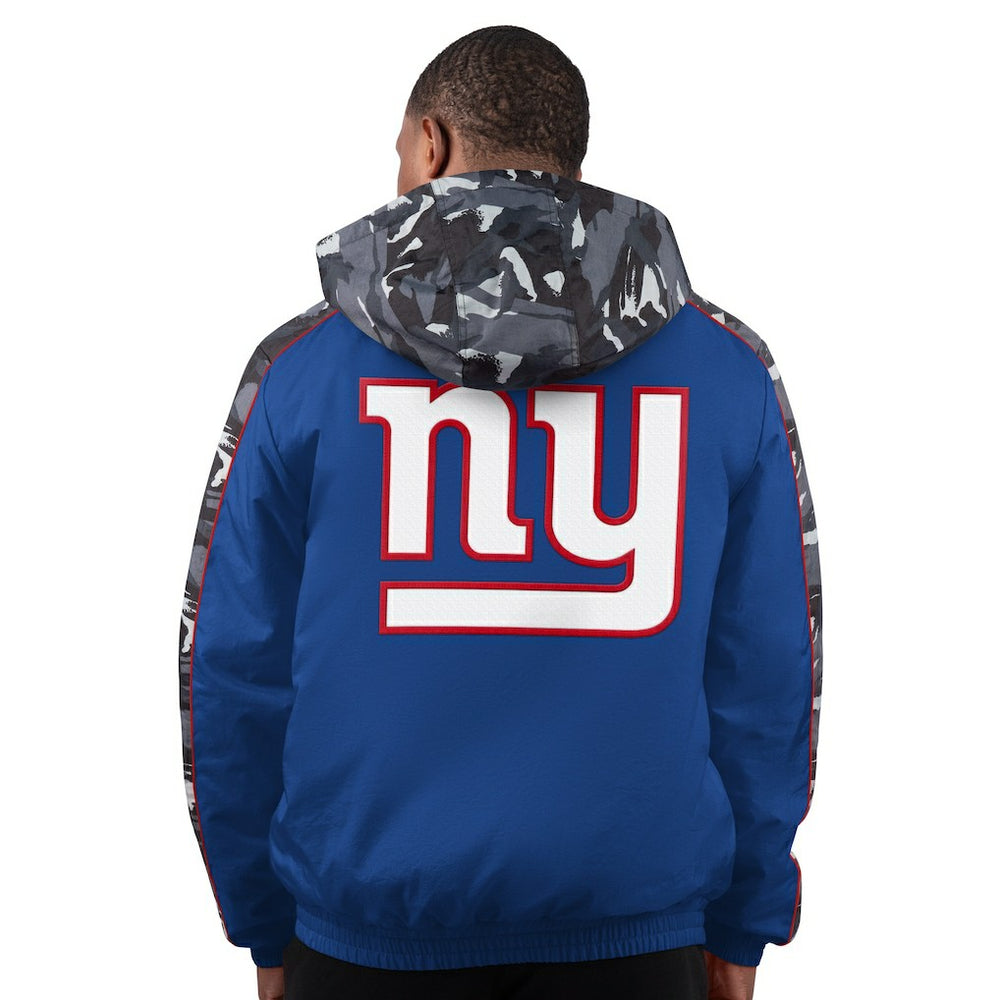 New York Giants Starter Thursday Night Gridiron Full-Zip Jacket Royal | NFL