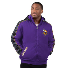 Minnesota Vikings Starter Thursday Night Gridiron Full-Zip Jacket Purple | NFL