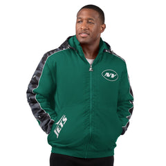 New York Jets Starter Thursday Night Gridiron Full-Zip Jacket Green | NFL