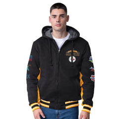 Pittsburgh Steelers G-III Extreme No Huddle Commemorative Full-Zip Hoodie Jacket Black | NFL