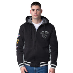Las Vegas Raiders G-III Extreme No Huddle Commemorative Full-Zip Hoodie Jacket Black | NFL