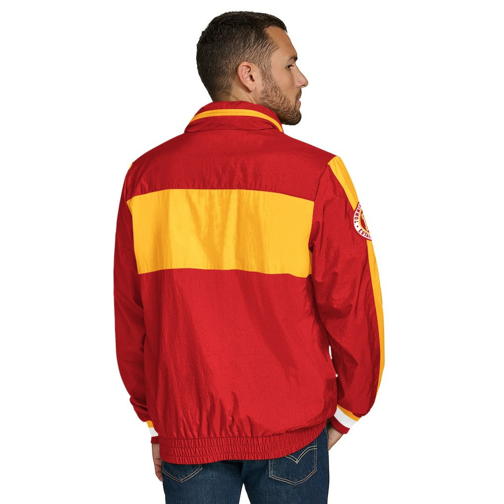 Kansas City Chiefs Tommy Hilfiger Gael Lightweight Half-Zip Hoodie Jacket Red | NFL