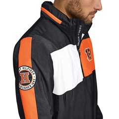 Cincinnati Bengals Tommy Hilfiger Gael Lightweight Half-Zip Pullover Hoodie Jacket Black | NFL