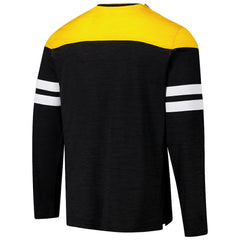 Pittsburgh Steelers G-III Sports by Carl Banks Adaptive Hail Mary Long Sleeve T-Shirt Black/Gold | NFL