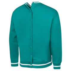 Miami Dolphins G-III Sports by Carl Banks Adaptive Blocker Fleece Pullover Sweatshirt Aqua | NFL