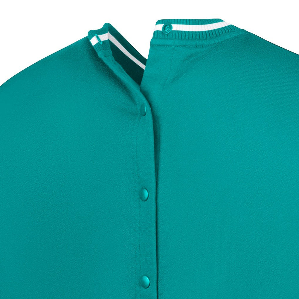Miami Dolphins G-III Sports by Carl Banks Adaptive Blocker Fleece Pullover Sweatshirt Aqua | NFL
