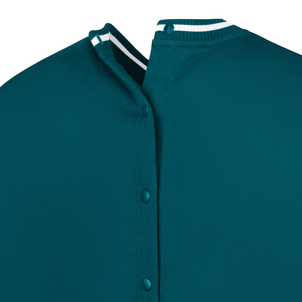Philadelphia Eagles G-III Sports by Carl Banks Adaptive Blocker Fleece Pullover Sweatshirt Midnight Green | NFL