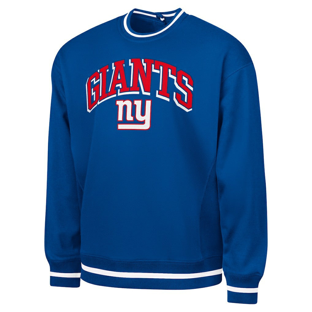 New York Giants G-III Sports by Carl Banks Adaptive Blocker Fleece Pullover Sweatshirt Royal | NFL