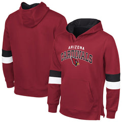 Arizona Cardinals G-III Sports by Carl Banks Adaptive Faceoff Pullover Hoodie Cardinal/Black | NFL