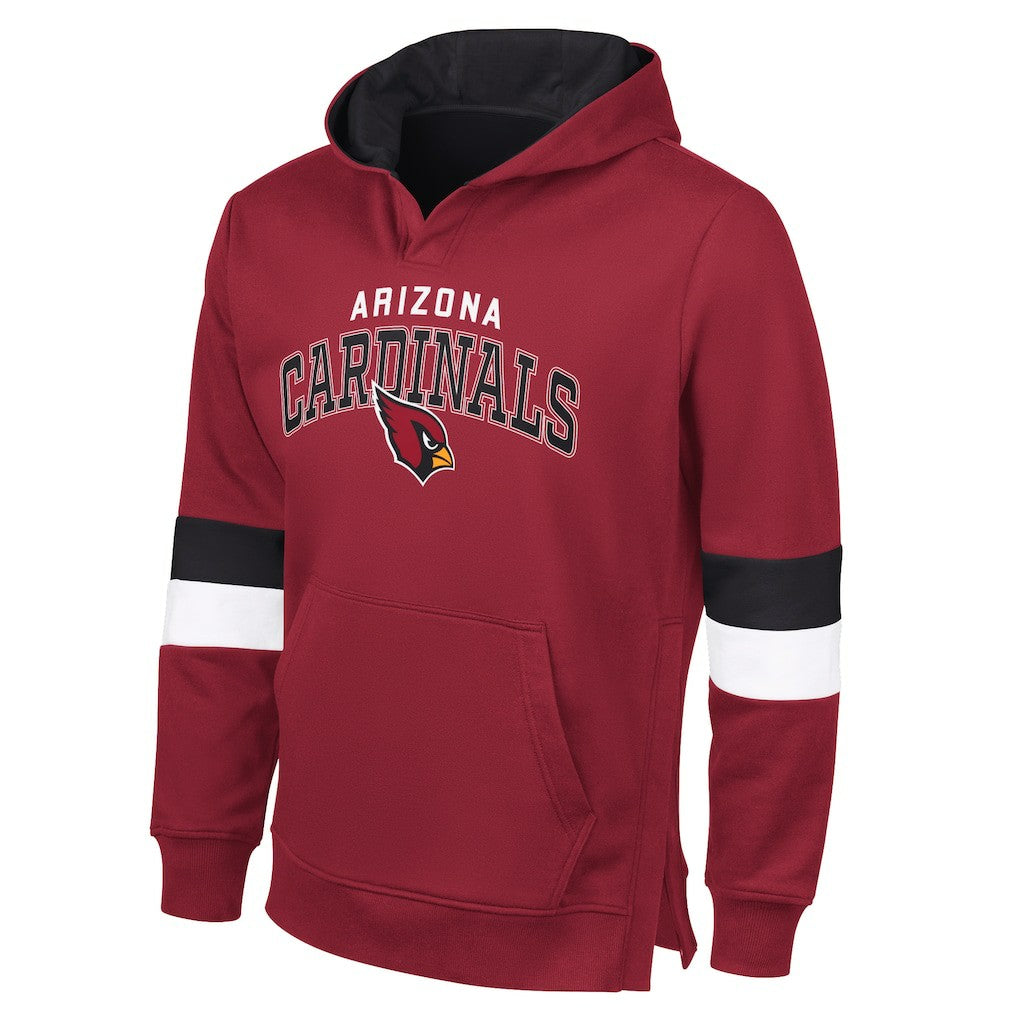 Arizona Cardinals G-III Sports by Carl Banks Adaptive Faceoff Pullover Hoodie Cardinal/Black | NFL