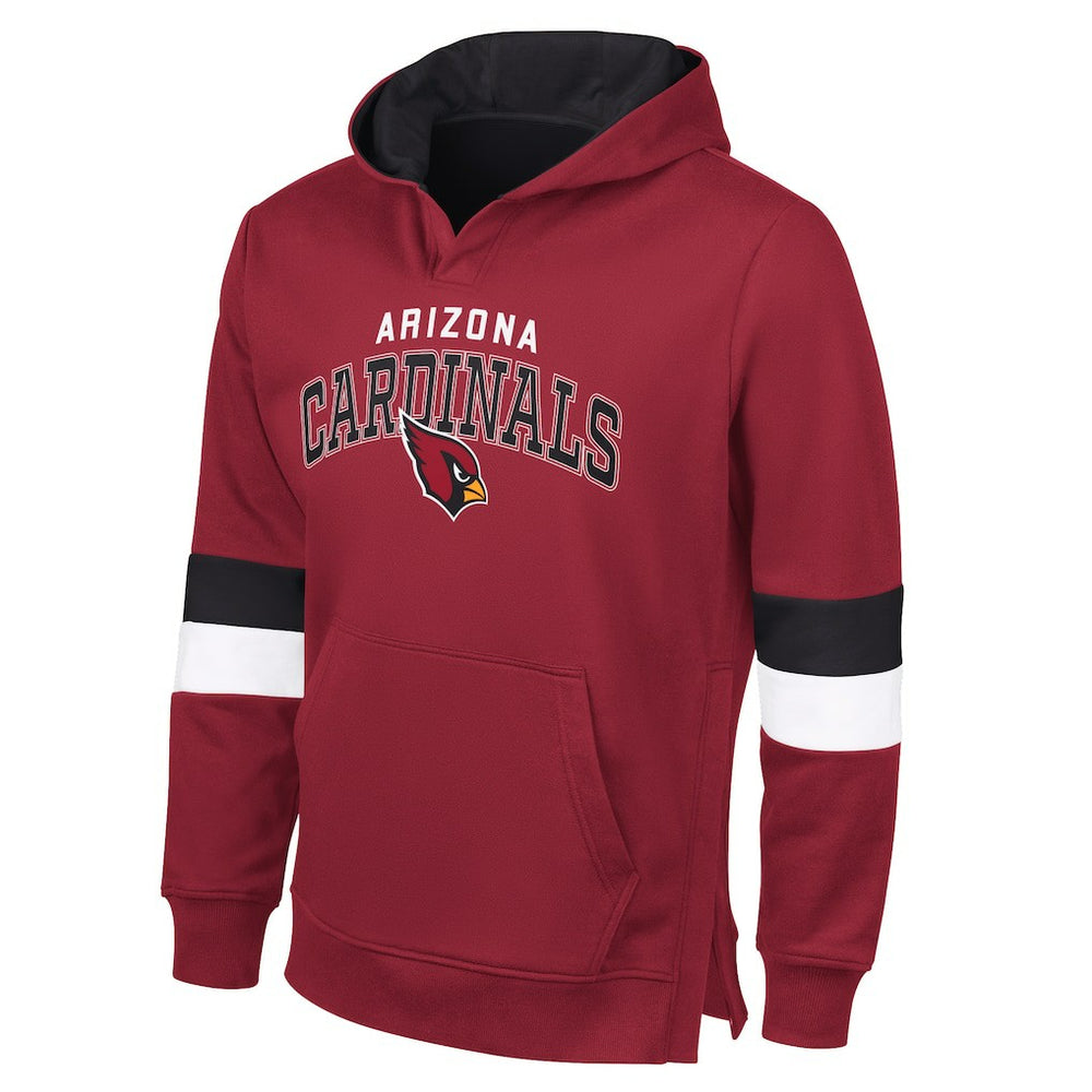 Arizona Cardinals G-III Sports by Carl Banks Adaptive Faceoff Pullover Hoodie Cardinal/Black | NFL