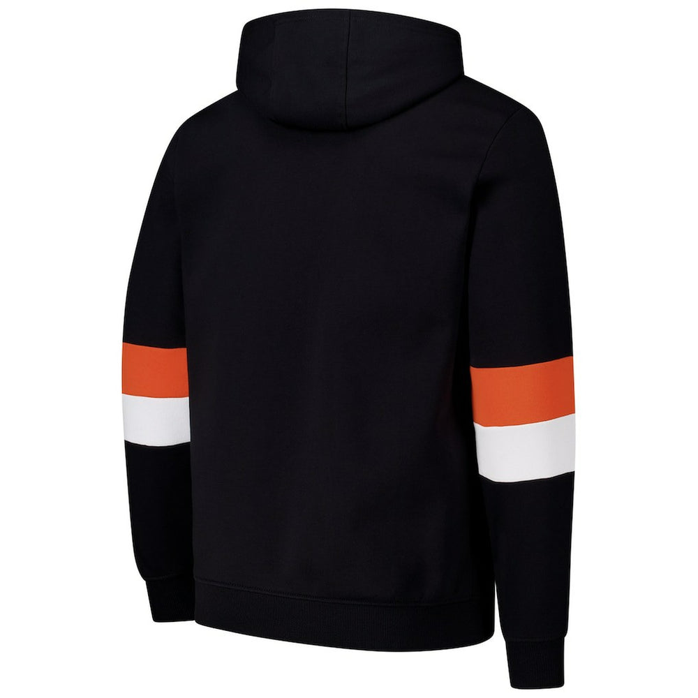 Cincinnati Bengals G-III Sports by Carl Banks Adaptive Faceoff Pullover Hoodie Black/Orange | NFL