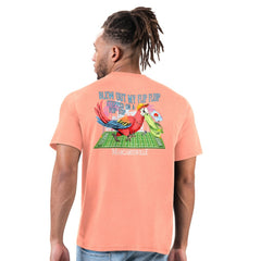 Cleveland Browns Margaritaville Flip Flop T-Shirt Orange | NFL