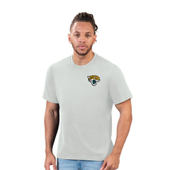 Jacksonville Jaguars Margaritaville Flip Flop T-Shirt Gray | NFL