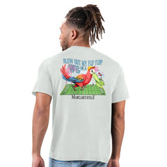 San Francisco 49ers Margaritaville Flip Flop T-Shirt Gray | NFL