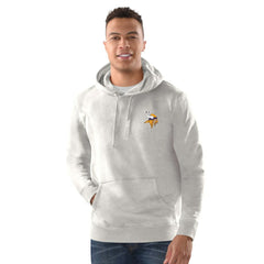 Minnesota Vikings Margaritaville Time Flies Garment Dyed Pullover Hoodie Gray | NFL