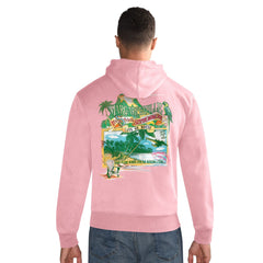 Tampa Bay Buccaneers Margaritaville Time Flies Garment Dyed Pullover Hoodie Orange | NFL