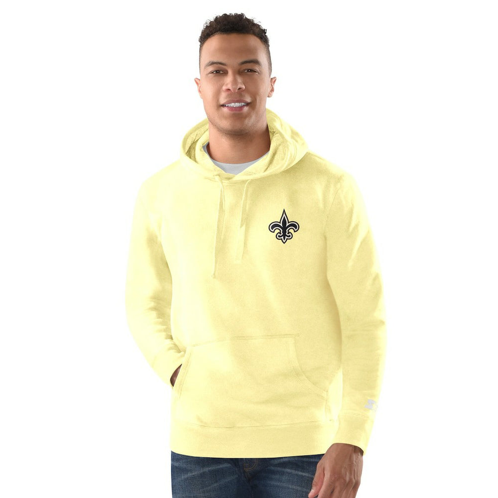New Orleans Saints Margaritaville Time Flies Garment Dyed Pullover Hoodie Gold | NFL