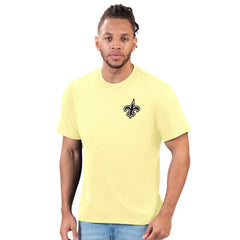 New Orleans Saints Margaritaville Time Flies T-Shirt Gold | NFL