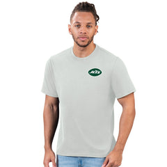 New York Jets Margaritaville Time Flies T-Shirt Gray | NFL