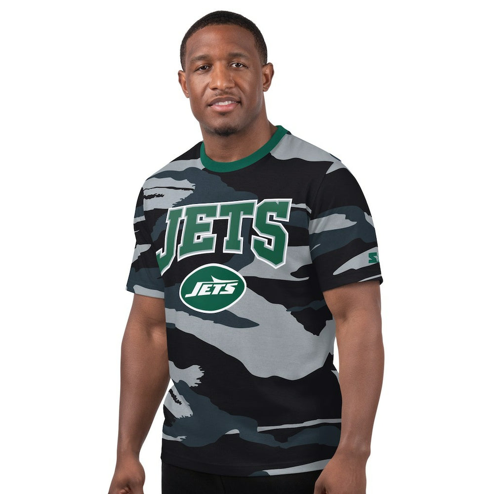New York Jets Starter Thursday Night Gridiron T-Shirt Gray | NFL