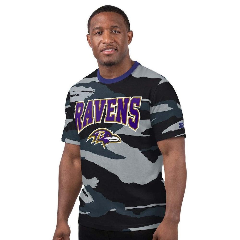 Baltimore Ravens Starter Thursday Night Gridiron T-Shirt Gray | NFL