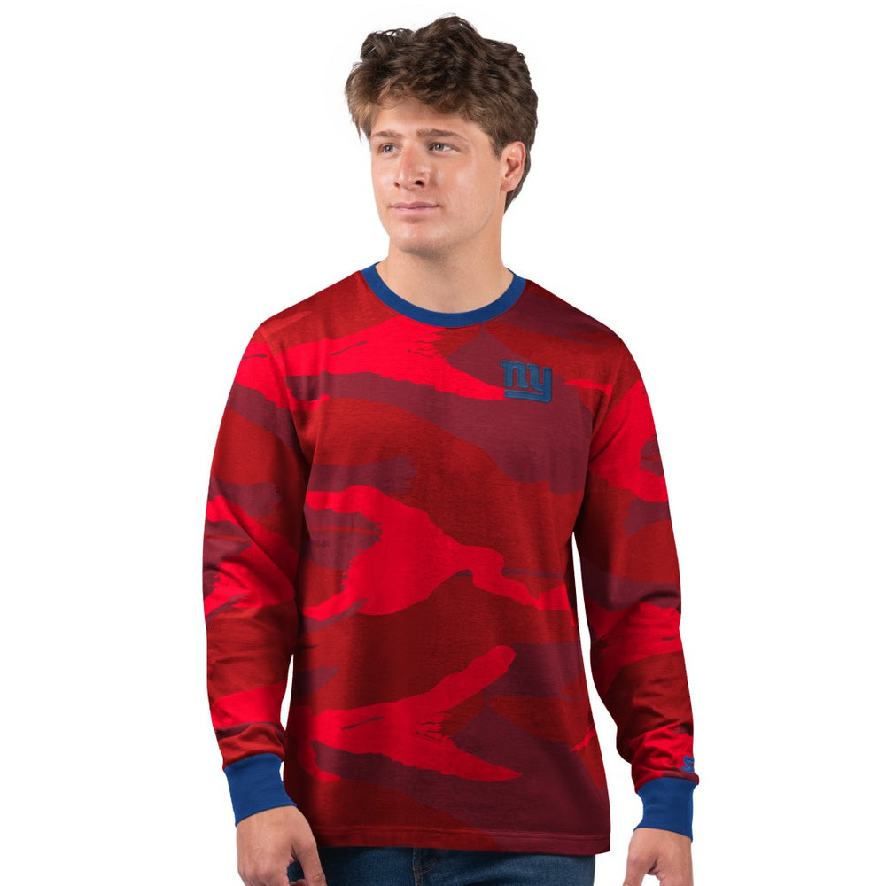 New York Giants Starter Thursday Night Gridiron Long Sleeve T-Shirt- Red | NFL