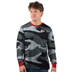 Kansas City Chiefs Starter Thursday Night Gridiron Long Sleeve T-Shirt- Gray | NFL