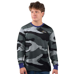 Baltimore Ravens Starter Thursday Night Gridiron Long Sleeve T-Shirt- Gray | NFL