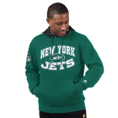 New York Jets Starter Thursday Night Gridiron Pullover Hoodie Green | NFL