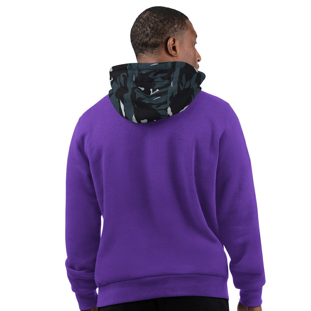 Minnesota Vikings Starter Thursday Night Gridiron Pullover Hoodie Purple | NFL