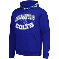 Indianapolis Colts Starter Thursday Night Gridiron Vintage Logo Pullover Hoodie Royal | NFL