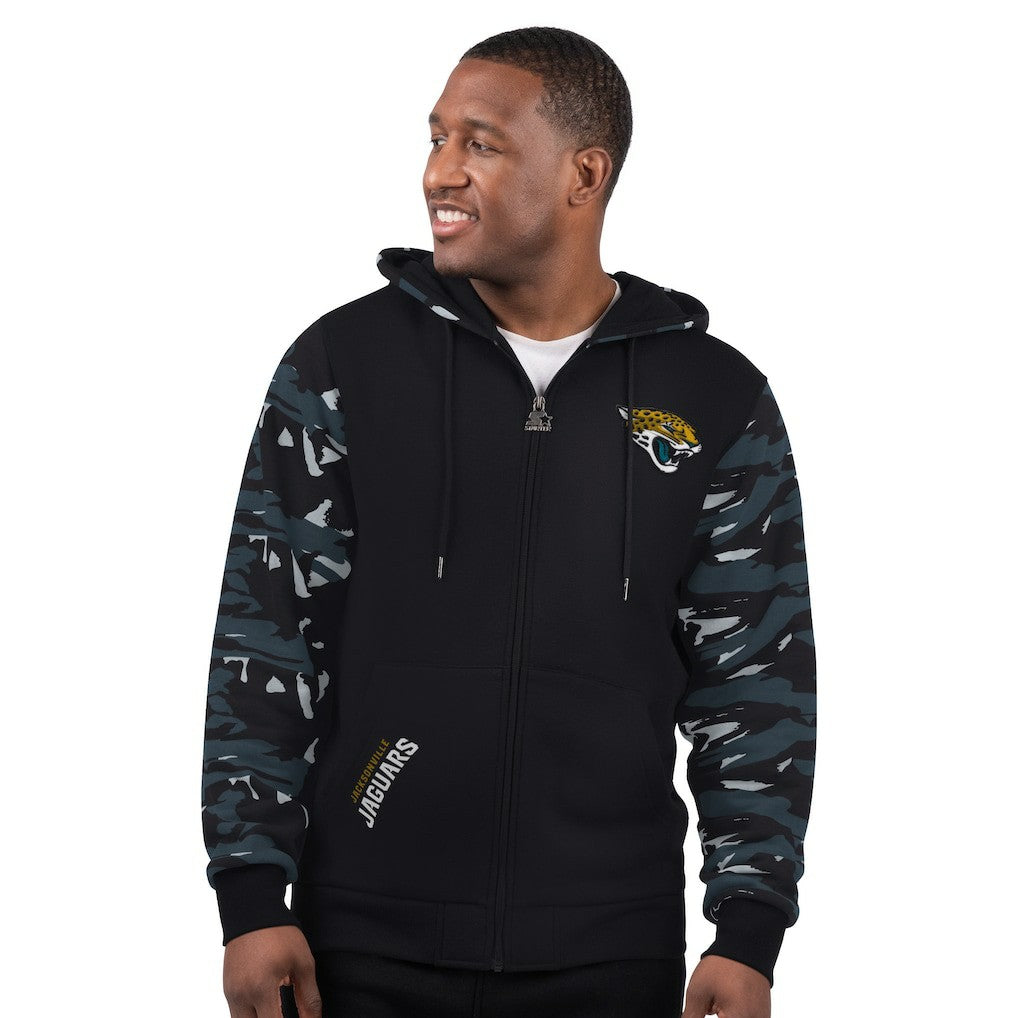 Jacksonville Jaguars Starter Thursday Night Gridiron Full-Zip Hoodie Black | NFL