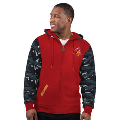 Tampa Bay Buccaneers Starter Thursday Night Gridiron Vintage Logo Full-Zip Hoodie Red | NFL