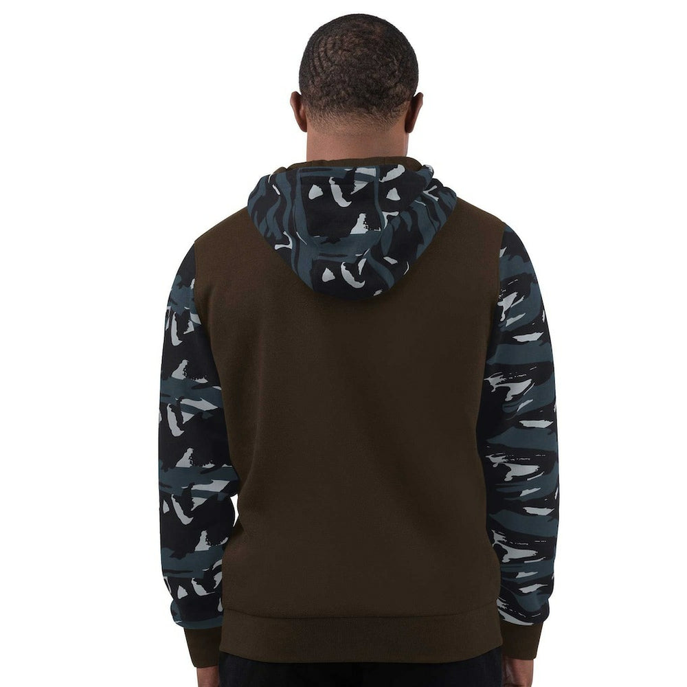 Cleveland Browns Starter Thursday Night Gridiron Vintage Logo Full-Zip Hoodie Brown | NFL