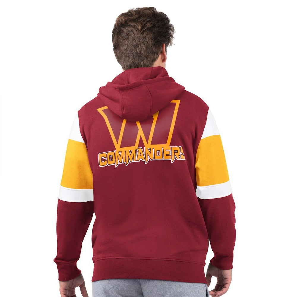 Washington Commanders Starter Extreme Full-Zip Hoodie Burgundy | NFL