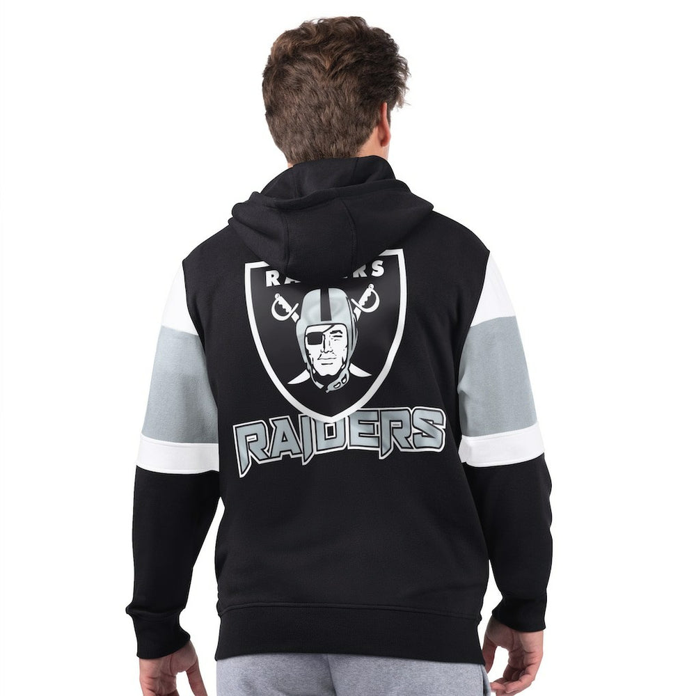 Las Vegas Raiders Starter Extreme Full-Zip Hoodie Black | NFL