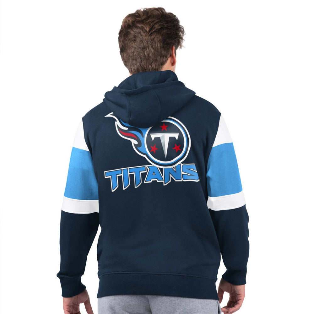 Tennessee Titans Starter Extreme Full-Zip Hoodie Navy | NFL