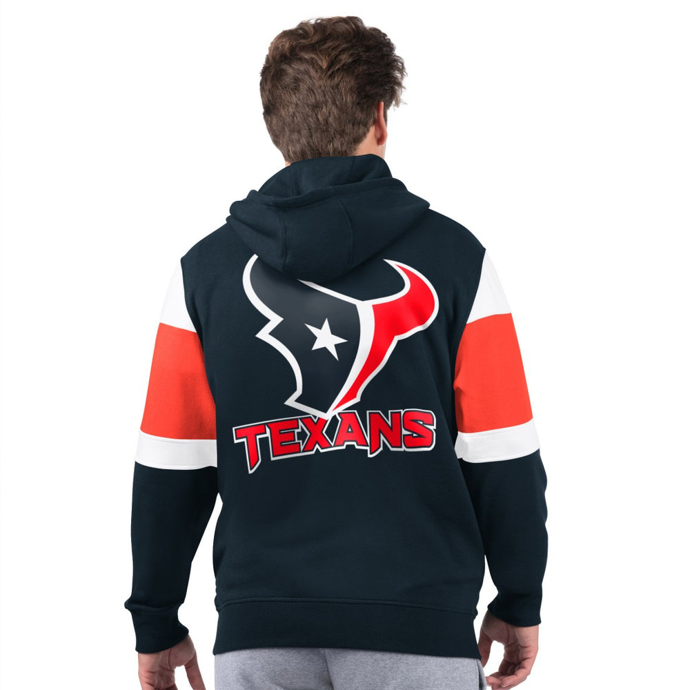 Houston Texans Starter Extreme Full-Zip Hoodie Navy | NFL