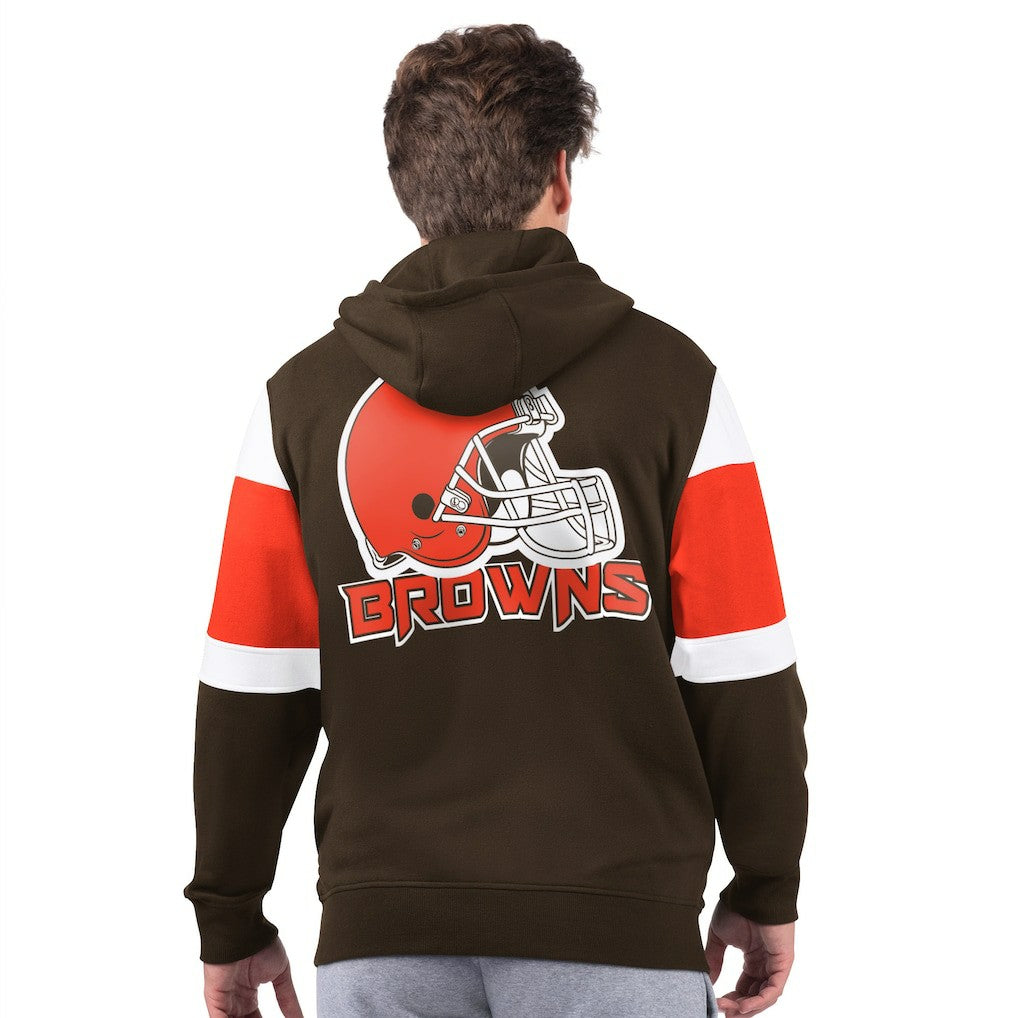 Cleveland Browns Starter Extreme Full-Zip Hoodie Brown | NFL
