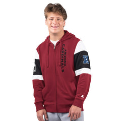 Arizona Cardinals Starter Extreme Full-Zip Hoodie Cardinal | NFL